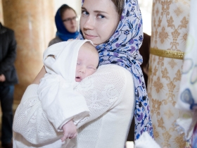 Крещение Аси Лебедевой